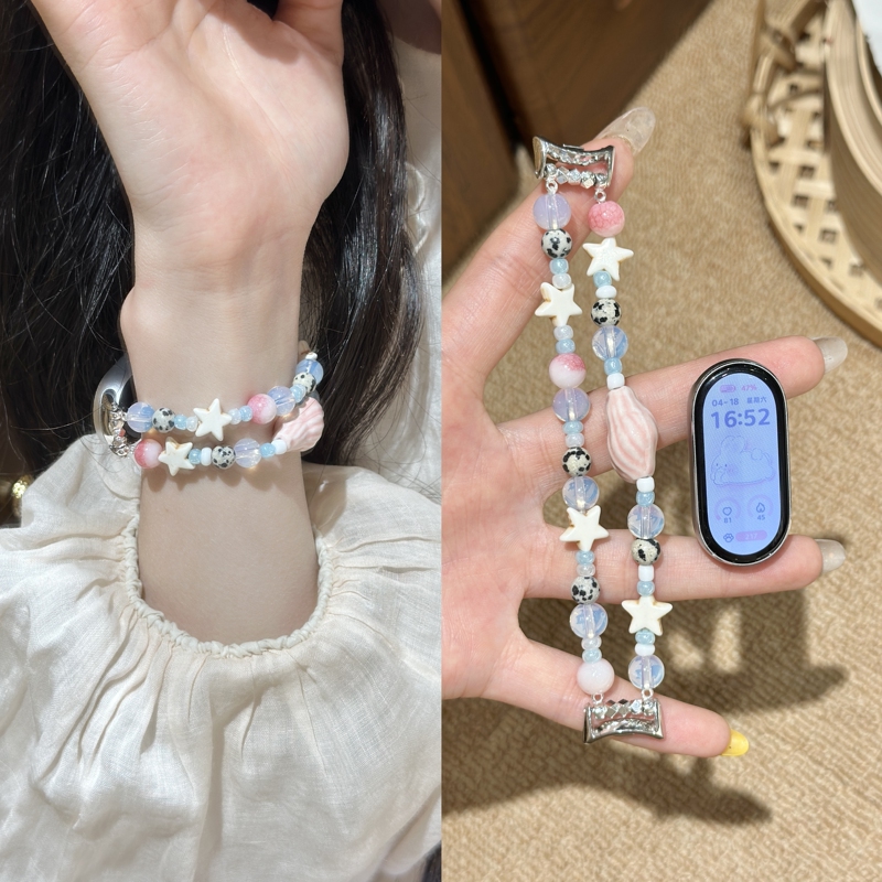 New Chinese-Style Original Ceramic Braided Strap, Niche Design Suitable for Xiaomi Mi Band 10/Huawei/Iwatch Straps New Chinese-Style Original Ceramic Braided Strap, Niche Design Suitable for Xiaomi Mi Band 10/Huawei/Iwatch Straps