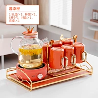 [Прямой корпус] 1,8L+6 ложек+основание+подставка чашки+поднос