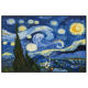 ກອບຮູບ Van Gogh Starry Night ຮູບແຕ້ມເພັດ 2024 ອອກແບບໃຫມ່ດ້ວຍມື DIY ຫ້ອງຮັບແຂກແບບງ່າຍດາຍ Sticker Cross Stitch