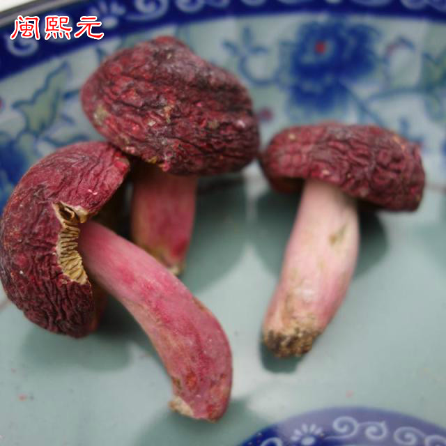 Ming special production of small red mushroom 100g of dry red mushroom fujian fujian sanming mushroom