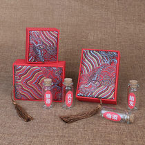 Baby fetal hair storage bottle souvenir baby self-made umbilical cord storage bottle baby tooth storage box storage box