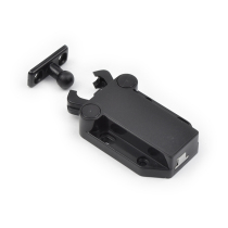 Hot sell the plastic door and press a bit to close the press-type elastic door lock