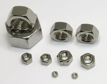 Full spec 304 stainless steel hexagonal screw cap stainless steel nut M2-M30