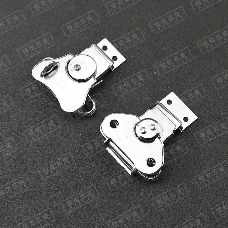 Thickened butterfly lock toolbox rotary lock buckle fixed air box accessories industrial hardware heavy-duty buckle