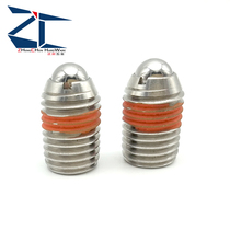 Zhengchen Stainless Steel Heavy-duty Poeball Screw Ball Head Plunger BSJ BSJF3 4 5 6 8 10 12 16 16