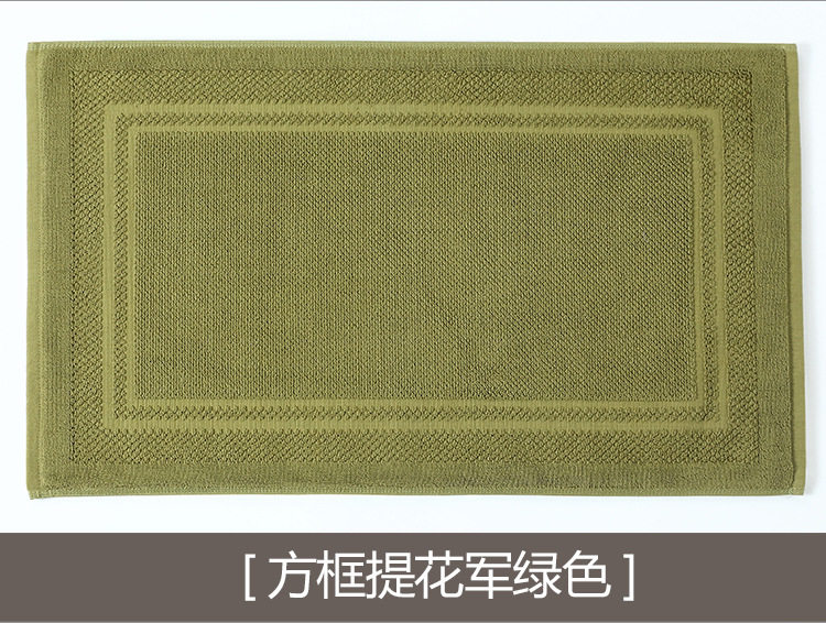 товар из китая 100% cotton bath towel with non-slip cotton floor mat浴巾 Its own brand