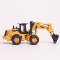 Manual manipulation with rocker digging earth excavator Heavy Inertial Bulldozer Toy Boy Baby Will Run Engineering Car