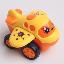 Levan Cartoon Cute Child Inertial Toy Cartoy Boy Girl Baby Small Plastic Flight Car