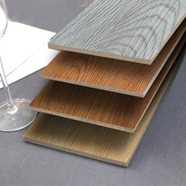 Floor stickers self-adhesive SPC plastic imitation wood grain ground commercial gray ins Net red cement floor decoration living room wear-resistant