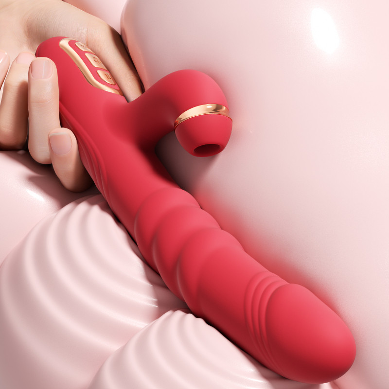 Dual-Action Suction Vibrator