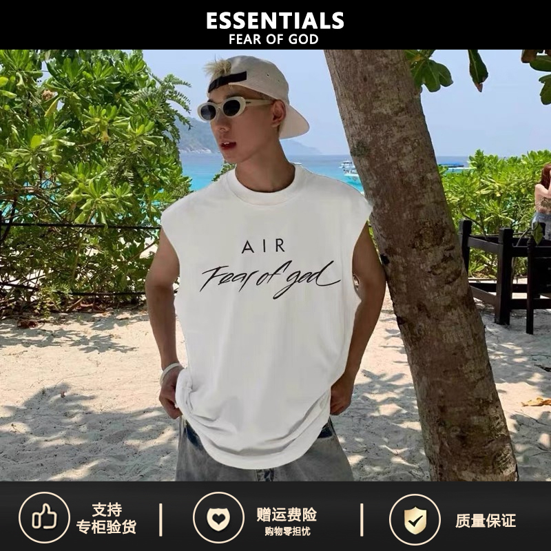 【Supports Inspection】5Zhe Fog Ess Vest Air Collaboration Sleeveless Pullover Essentials 【Supports Inspection】5Zhe Fog Ess Vest Air Collaboration Sleeveless Pullover Essentials