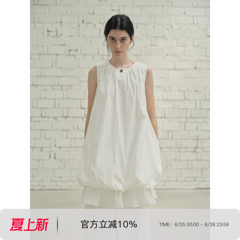 Digwill Smart Short Bud Skirt Quick-Drying Breathable Sleeveless Dress Tank Top Dress