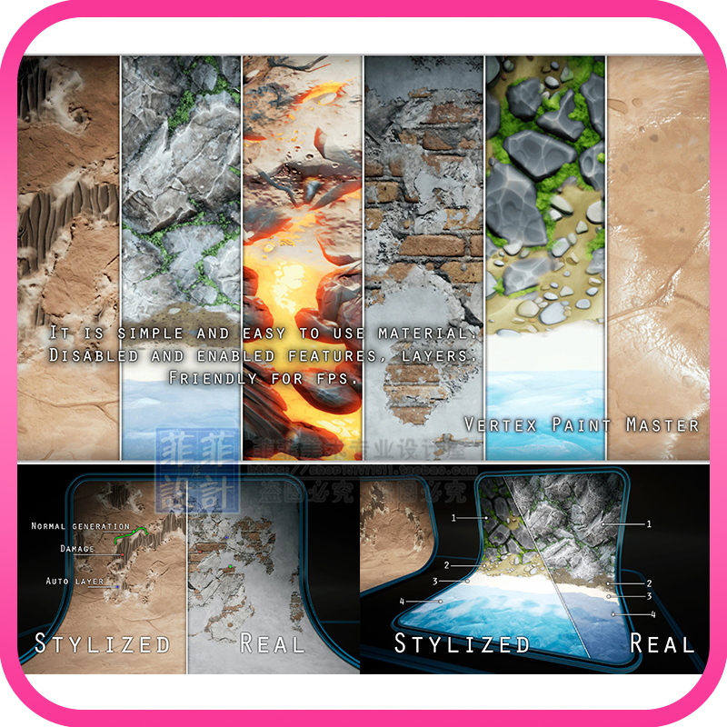 Ue4 Unreal Engine 5 Vertex Paint Master