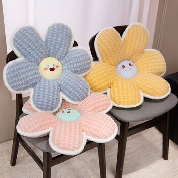 Internet-Famous Petal Pillow, Flower Cushion, Seat Cushion, Living Room Sofa Cushion, Bay Window Decoration, Sunflower Plush Toy