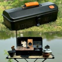 TIO Original Outdoor Picnic Coffee Box History Danley Flat Substitute Camping Riding Coffee Maker kit UNIT0