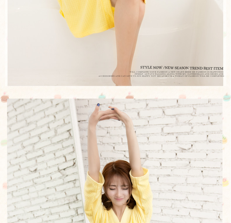 Peignoir jeunesse LANE CAKE BKYP101 - Ref 591924 Image 34