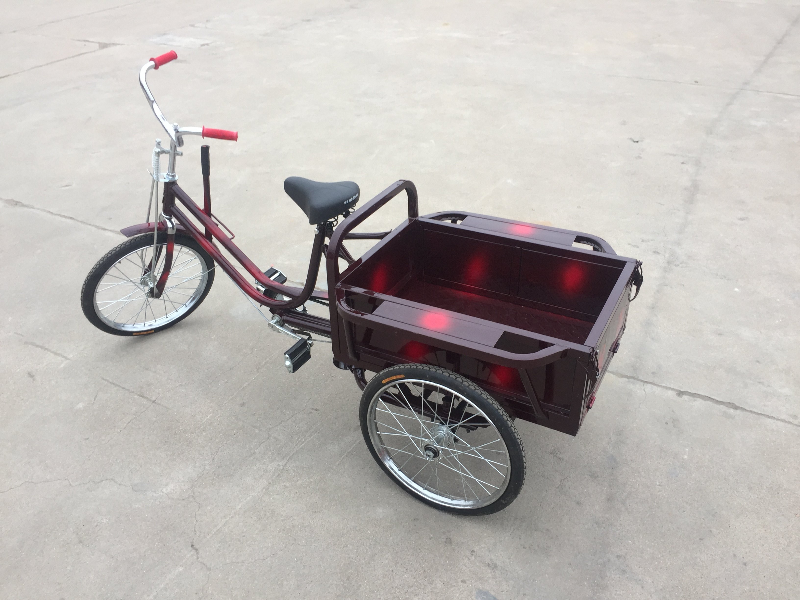 Nautical 70 Rickshaw Elderly Tricycle Agricultural Vehicle Foot Pedal Pedal Bike Small Pull Cargo