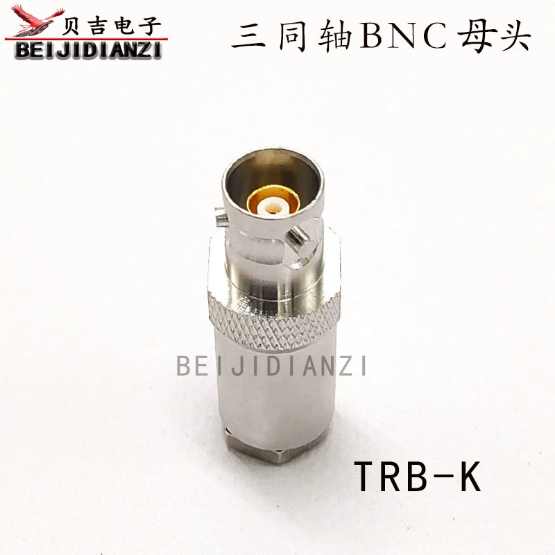 Đầu nối ba trục TRB-K BNC ba trục 1553B đầu nối ba khoang BNC ba móng