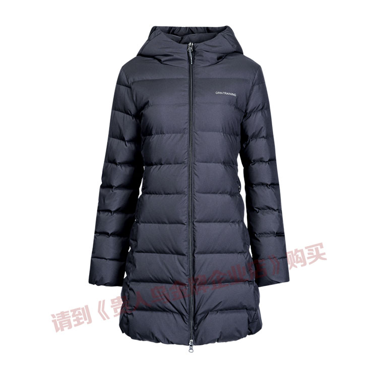 鸟 正品 2018 mùa đông mới dài phần dày giản dị đội mũ trùm đầu xuống 2085004 - Thể thao xuống áo khoác áo phao mũ lông