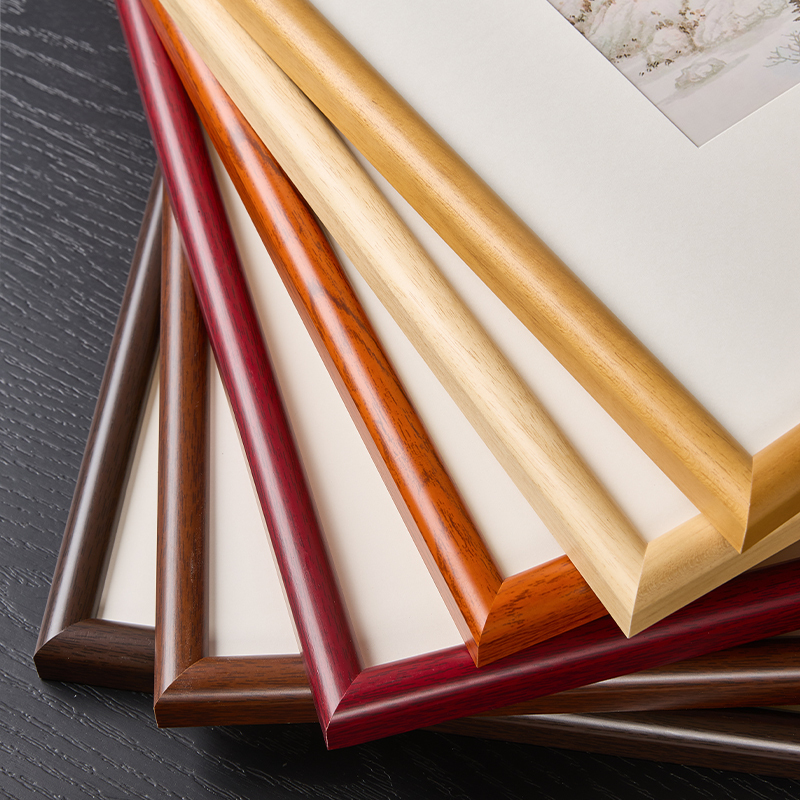 Solid Wood Photo Frame, Picture Frame, Certificate Frame, Photo and Calligraphy Mounting, Traditional Chinese Painting A2 A5 Poster Frame, Large Display Frame A3 A4