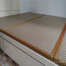 Custom royal rattan mat Tatami mat Lin grass straw wormwood core Coconut brown core Stepping rice collapse rice floor mat
