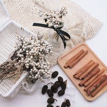 Dried flower fruit eternal life float hanging wreath design collocation material