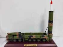 Dongfeng 26 missile launcher scale 1 30 metal material