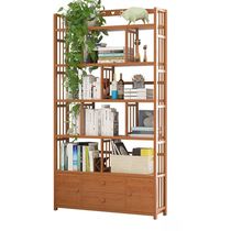 70 cm 56 layer width 25cm length 50cm narrow side locker living room bamboo locker 80 cm book frame simple file frame