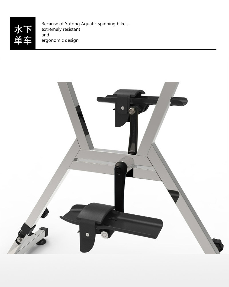 Ютонг из нержавеющей стали подводной велосипед подводной фитнес -оборудование Коммерческое фитнес