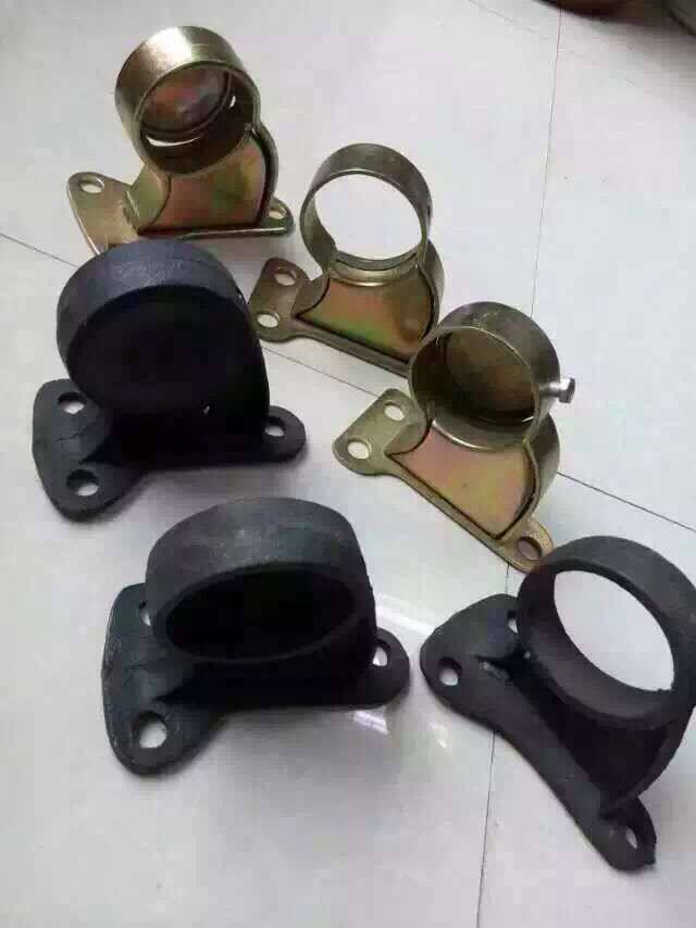 Cast iron base Wheel stop rod base Stop rod bracket Locator base Anti-collision rod base 2 5 inch