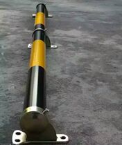 Galvanized pipe retaining wheel rod Parking locator Parking anti-collision rod Retaining rod Reversing rod Wheel limiter
