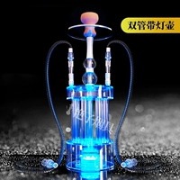 Двойная трубка с лампочной горшочной трубкой случайный