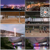 Taiyuan Taiyuan South Station Interchange City Shanxi Traffic Video Material