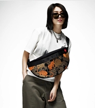 Palace Tiger Tiger Canvas Single Shoulder Bag Pine Crane Lingshan Bag Bag Brush Bag Bag Bag Bag