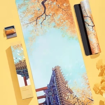 Palace Wen created the spring summer and winter four seasons of mouse mat girls tea mat office computer keyboard mat wrist pad