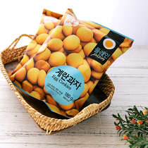 2 Korean taste temptation egg cookies Nostalgic small round cookies Egg original 180g
