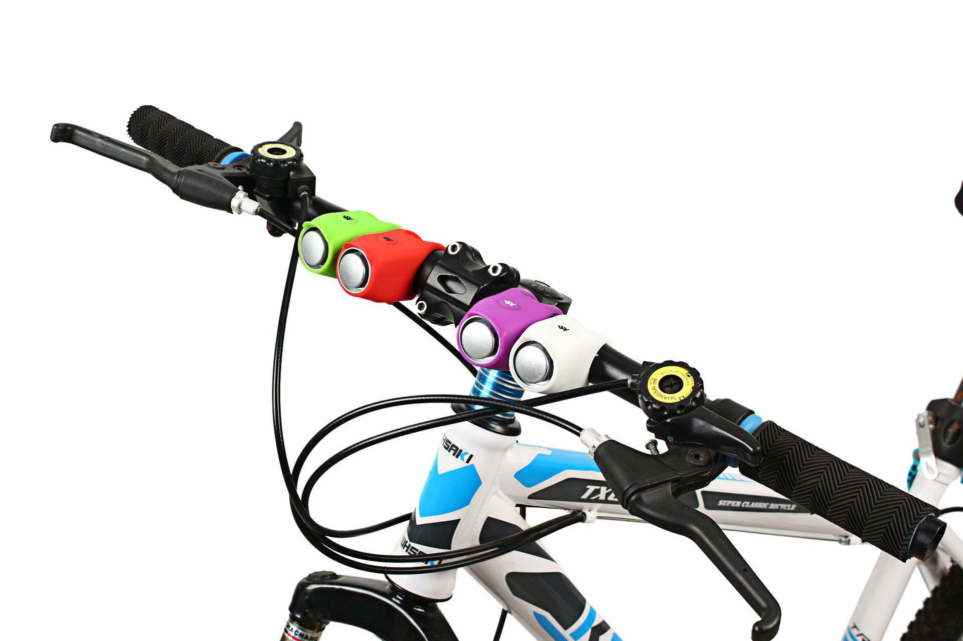 Велосипедный звонок 自行车电喇叭超大声通用山地车铃铛死飞电子喇叭个性车铃骑行配件 AIDY