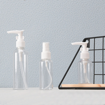 Travel lotion Skin care products Travel sub-packaged bottle Shower gel sample empty bottle Press-type extrusion pump head Hand sanitizer