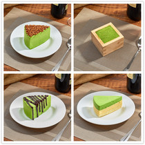 Matcha series ice cream food model matcha lasagna tiramisu model support custom matcha flavor cake