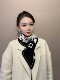 Women's Scarf 2025 New Winter Thickened Lazy Style Short Scarf This Year's Popular Trendy Fashionable High-End Light Luxury