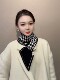 Women's Scarf 2025 New Winter Thickened Lazy Style Short Scarf This Year's Popular Trendy Fashionable High-End Light Luxury