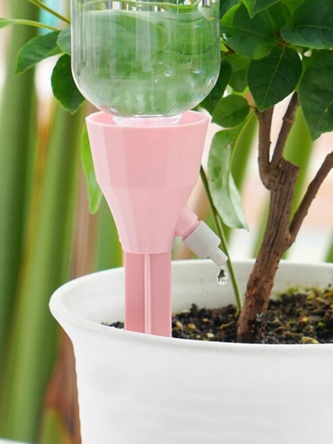 Automatic Flower Watering Device, Drip Irrigation Device, Automatic Watering for Travel, Lazy Person's Home Flower Pot Drip Irrigation Device, Water Seepage Device