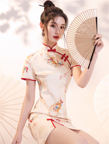North Shores Jokao Womens Summer 2021 The new young section of the day can be worn by young girls with improved Chinese wind dress