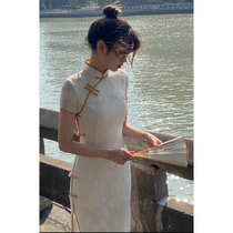 North Shore Covenant Improved Cheongsam 2022 New Retro Republic Temperament Young Girl Chinese Style Dress