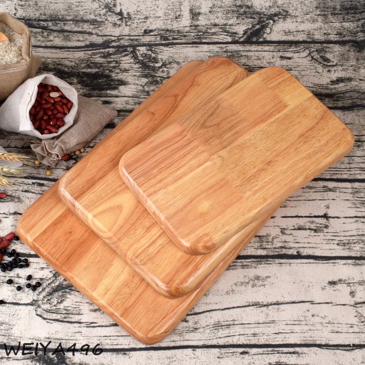 Oak Fruit Pizza Gỗ Khay Bánh Bánh mì Tấm hình chữ nhật Steak Tấm gỗ Tấm sáng tạo Tấm gỗ khay trà gỗ chạm khắc