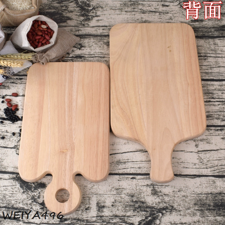 Oak hình chữ nhật Burdock Oak Pizza tấm Pizza Pizza Saucet Steak tấm Nhà hàng phương Tây Cắt Burdock - Tấm khay trà gỗ đẹp