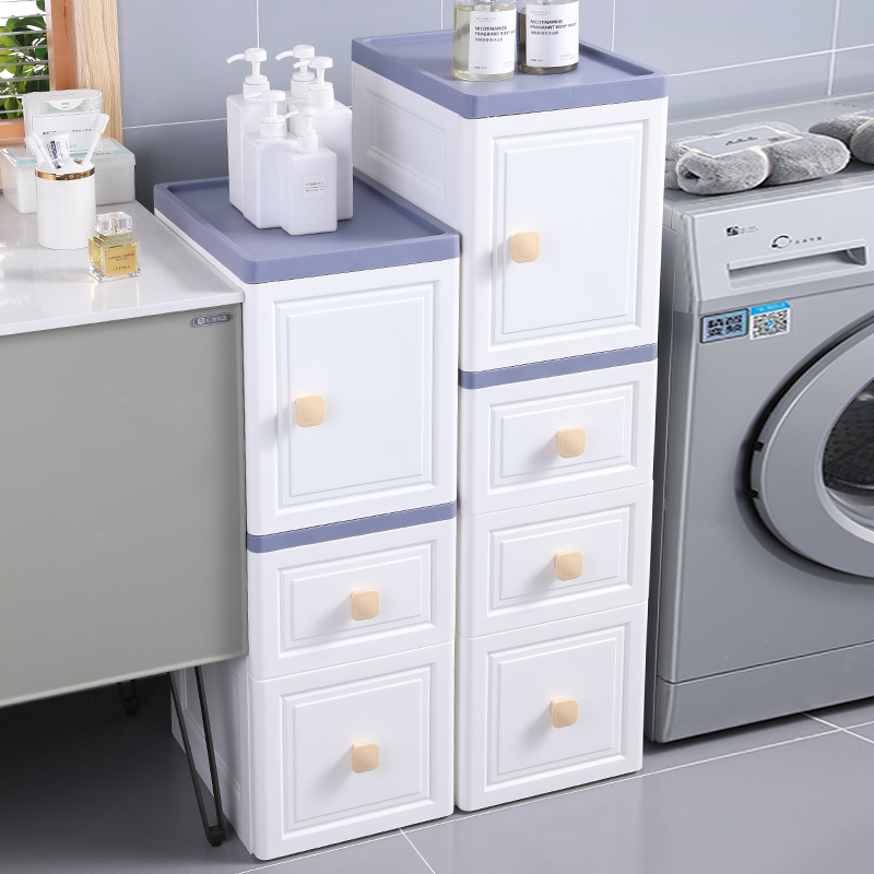20 20 30cm Bathrooms Nip Containing cabinet Drawer Kitchen Slit Shelve With Narrow Side Dressing Room Containing Cabinet