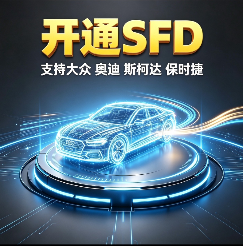 Volkswagen, Audi, Skoda, Porsche Manual Activation of Sfd Single Cycle, Replacement of Brake Pads, Maintenance, Reset, Unlocking