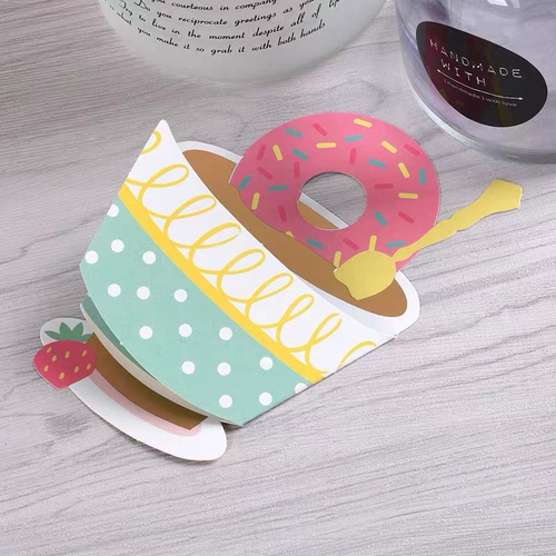 Девять наборов творческого детского милого стиля поздравительная открытка на день рождения детское приглашение на день рождения