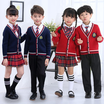 Primary school childrens school uniforms clothing autumn and winter clothing kindergarten Garden uniforms Inn College Wind class Childrens choral performance Out of service